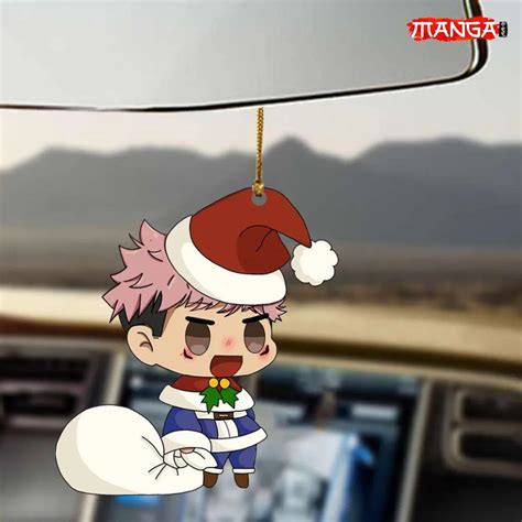 Anime Christmas Ornament Jujutsu Kaisen Yuji Itadori Mangatee