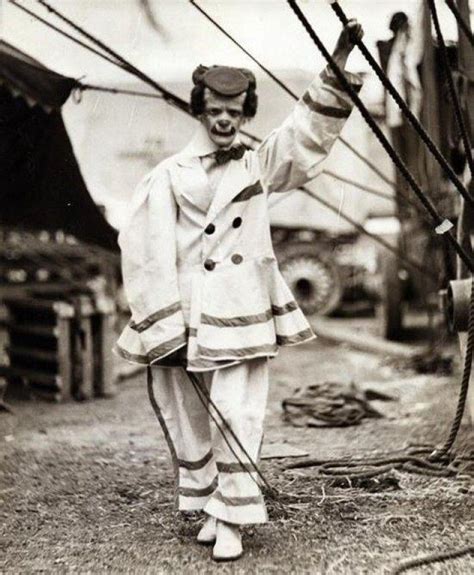 Creepy Vintage Vintage Circus Photos Clown Photos