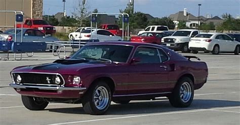 Purple 1969 Mustang Fast Back Mustang Suv Purple