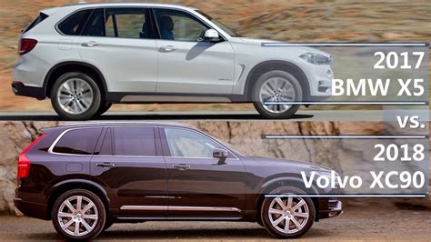 The bmw x5 was redesigned for the 2019 model year. 2017 BMW X5 vs 2018 Volvo XC90 (technical comparison ...