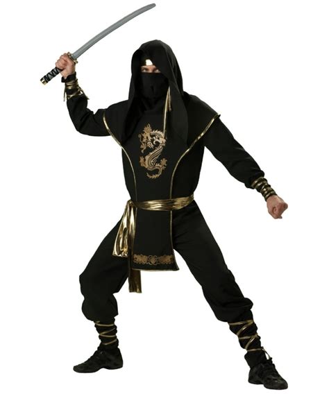 Ninja Warrior Elite Collection Adult Ninja Costume