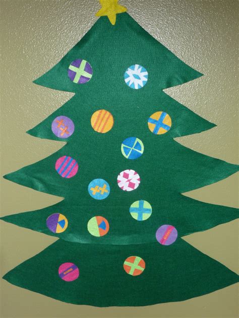 Frugal Felt Christmas Tree Project Fun For The Little People