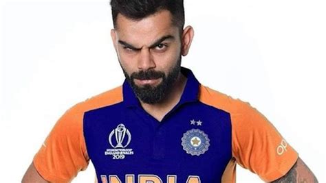 Virat Kohli On New Jersey Orange Is One Off Blue Remains Our Colour