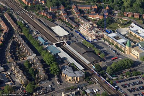 Oxford Railway Station From The Air Aerial Photographs Of Great