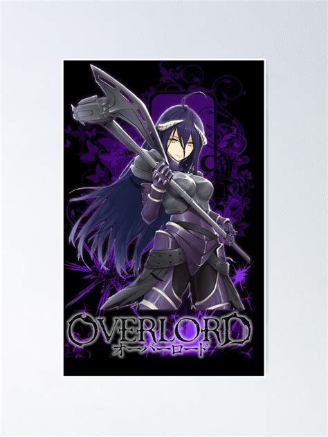 Albedo Overlord Poster For Sale By Conmycassy Redbubble