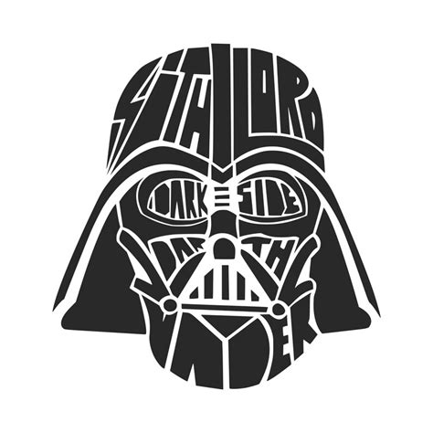 Dark Side svg Darth Vader svg Star Wars svg SVG DXF Png Vector | Etsy