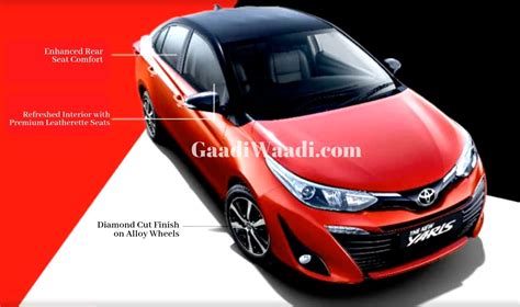 Toyota Yaris Facelift Dual Tone With Diamond Cut Alloys Launch Soon