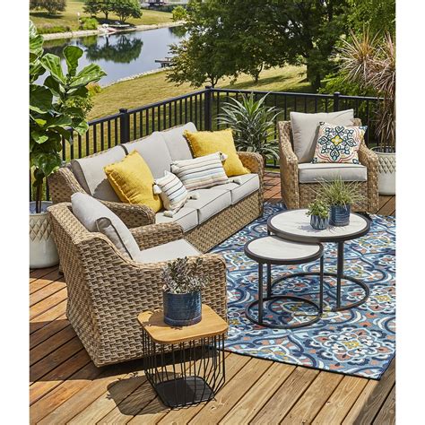 Better Homes And Gardens River Oaks 5 Piece Conversation Set With Covers