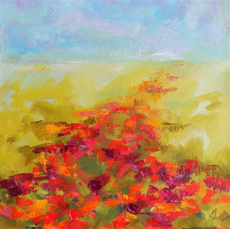 Artists Of Texas Contemporary Paintings And Art Wildflowers By Kay Wyne