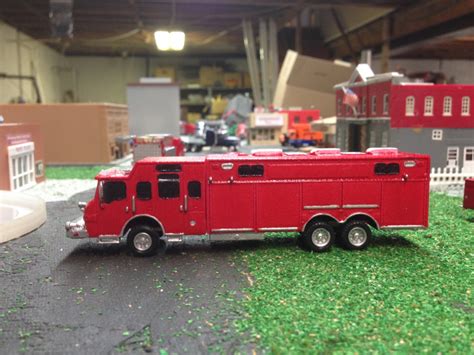 Preiser 1011 Ho Scale Fire Brigade Truck Conversion Accessory Modell