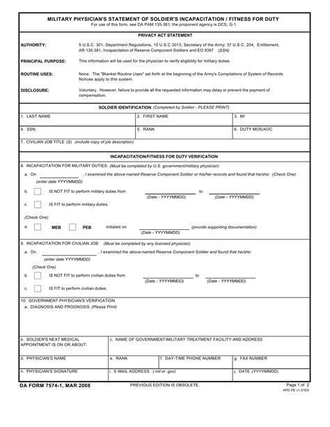 Da Form 7574 1 ≡ Fill Out Printable Pdf Forms Online