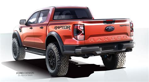 The All New 2023 Ford Ranger Raptor Debuts With A V 6 Engine Upgraded