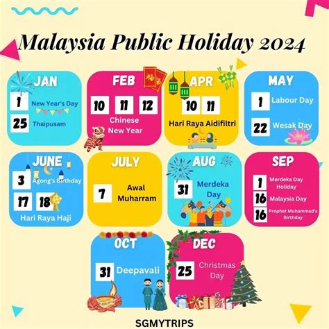 Malaysia Public Holiday 2024 Tonye Vernice