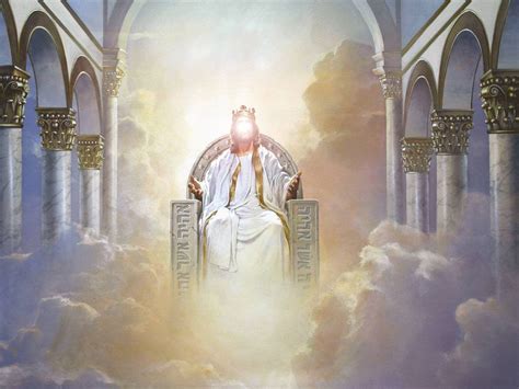 The Throne Of Christ The Realm Of Mystery And Majesty Heaven Art