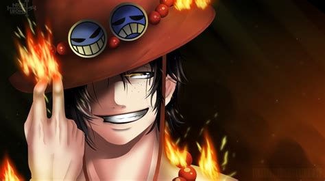 Download Portgas D Ace Anime One Piece Hd Wallpaper By Nicolas Leon