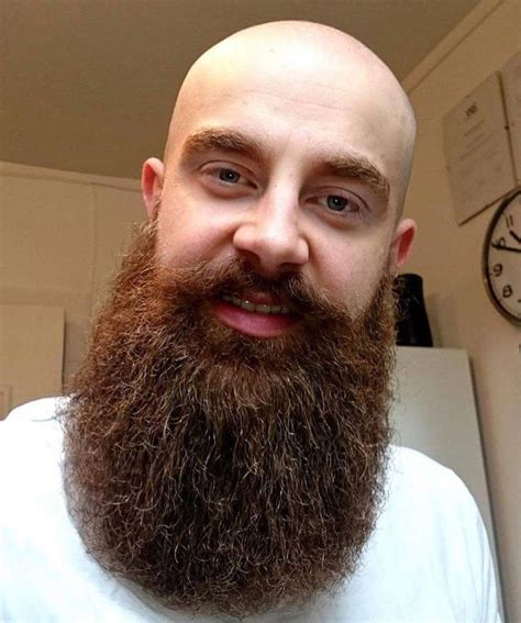 Amazing Beard Styles From Bearded Men Worldwide Bald Men With Beards Bald With Beard Big