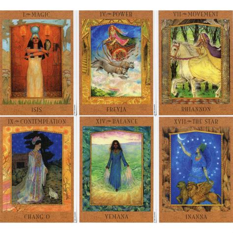 Goddess Tarot Cards By Kris Waldherr Uk
