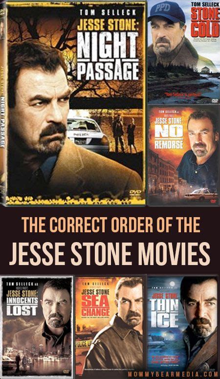 A List Of The Correct Order Of The Jesse Stone Movies Tom Selleck