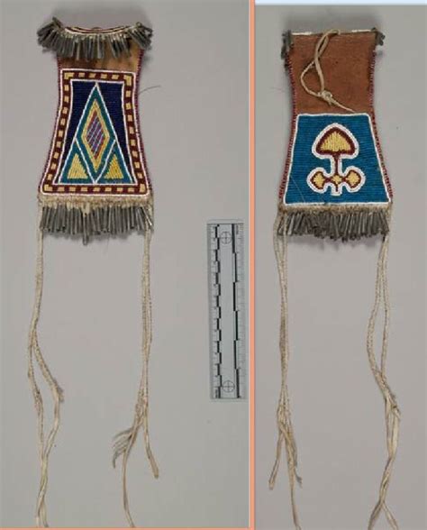 Kiowa Pouch Nmnh Native American Clothing Bead Work Indian Beadwork