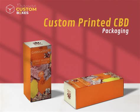 Custom Printed Cbd Boxes Procurecustomboxes Offer High Qua Flickr