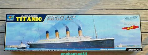 Trumpeter 03719 1200 Titanic The Queen Of The Ocean Liner Pe Parts