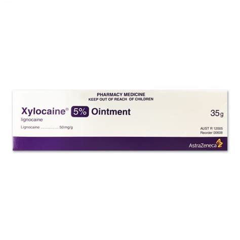 Buy Xylocaine Ointment 5 35g Online Chempro Chemists