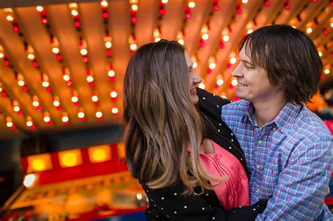 Brianna And James A Fun And Playful Engagement Session At Kennywood Park Old Quotes Sweet