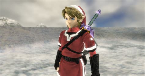 Christmas Link The Legend Of Zelda Twilight Princess Skin Mods