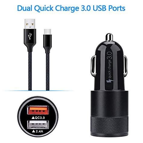 Fast Usb C Car Charger Compatible For Samsung Galaxy S20s20 Pluss10