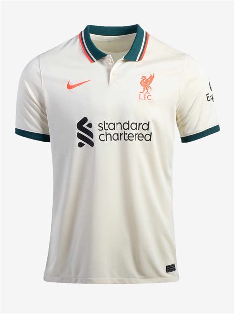 Liverpool Away Jersey 21 22 Season Player Edition Buy Online In India