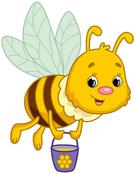 Bee Carrying Honey Clipart Free Download Transparent Png Creazilla