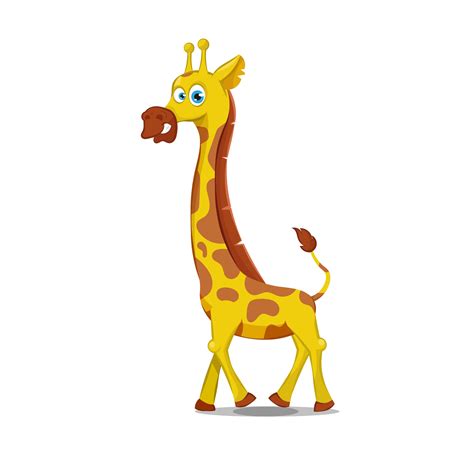 Cartoon Giraffe Illustration Download Free Vectors Clipart Graphics