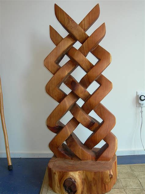 Celtic Knot Sculpture Sculpture By Shane Tweten