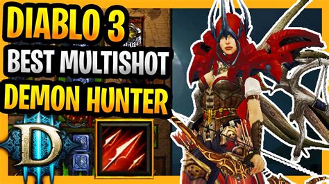 Diablo 3 Best Demon Hunter Multishot Build Unhallowed Essence D3 Build