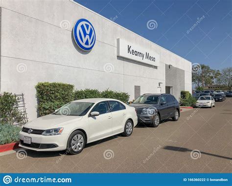 Volkswagen Group Dealership And Service In San Diego Editorial