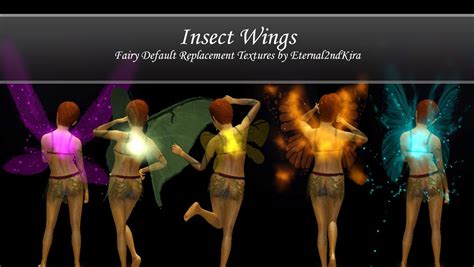 Mod The Sims Insect Wings Fairy Replacements In Sims Sims Mods Sims