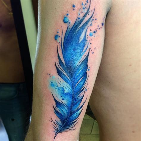 Https://tommynaija.com/tattoo/colour Feather Tattoo Designs