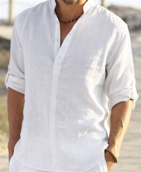 Mens linen summer suits online. men's white linen shirts for beach wedding - Bing Images ...