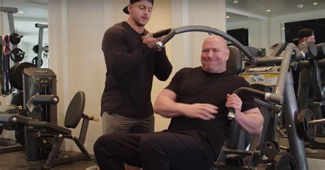 Jacked At 52 Dana White Shows His Home Gym Training And Diet