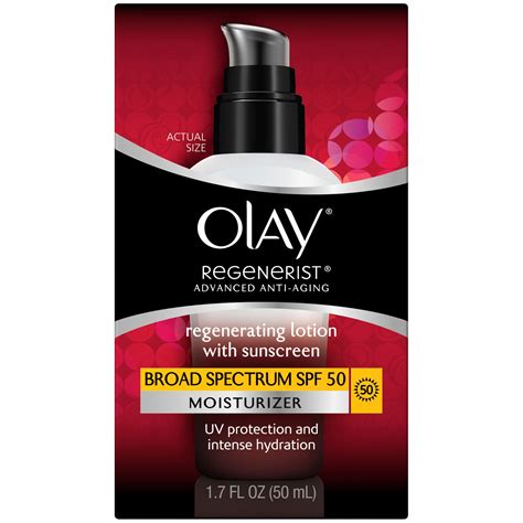 Olay Regenerist Regenerating Face Lotion With Sunscreen Broad Spectrum