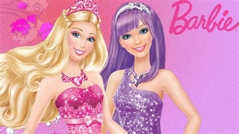 Barbie Enchanted Princess Video Game New Barbie Dress Up Game Youtube