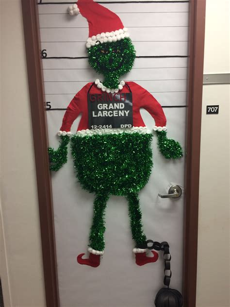 I Won 1st Place For This Door 2014 Christmas Door Decorations Office
