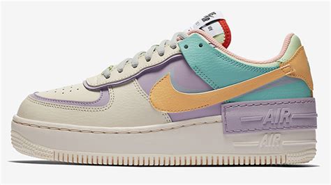 Nike air force 1 shadow black hyper crimson cargo khaki. The Nike Air Force 1's New Design Features Pastel Accents