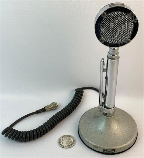 Lot Vintage C 1940 Astatic D 104 Microphone Lollipop Ham Cb Radio
