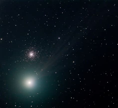 Comet Lovejoy Fly By M79 Image By Ron Frisk Canyon Lake Texas Sky