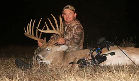 College Student Arrows Potential Oklahoma State Record Buck North