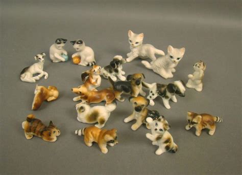 Sold Price Lot Of 18 Mini Porcelain Animal Figurines October 4