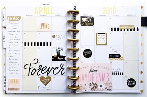 The Happy Planner™ April Monthly — Me And My Big Ideas
