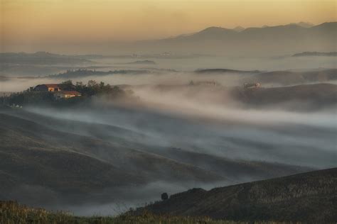 The Mist Rises Toscana Italy Roberto Sivieri Flickr