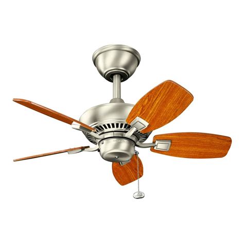 They are multifunction and multifunction devices that can transform your living space. Kichler 30-Inch Ceiling Fan with Five Blades | 300103NI ...